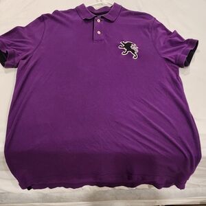 Express Mens Purple Polo Shirt Size L